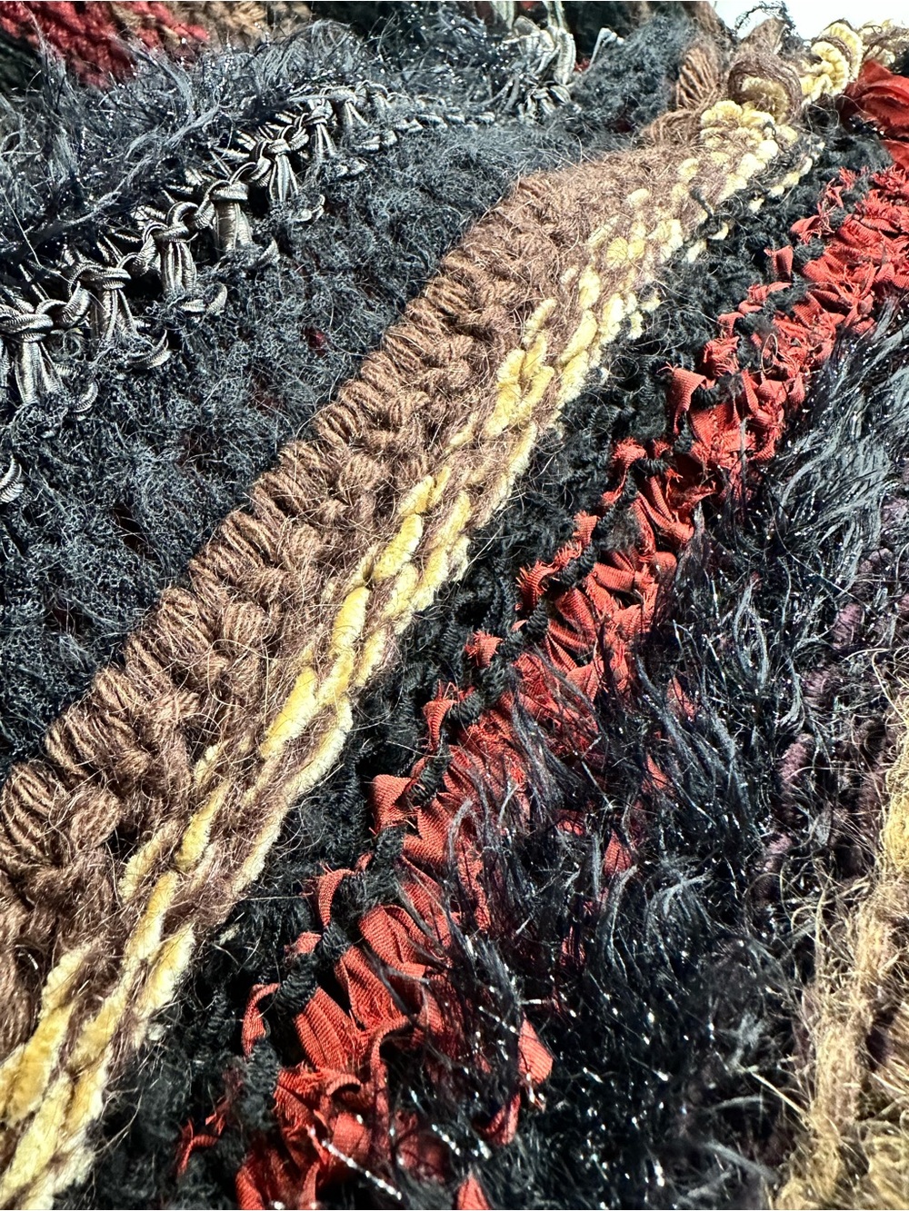 Ralph Lauren Collection 50th Anniversary 2018 Hand Woven Blanket Poncho/Shawl - Picture 5 of 17